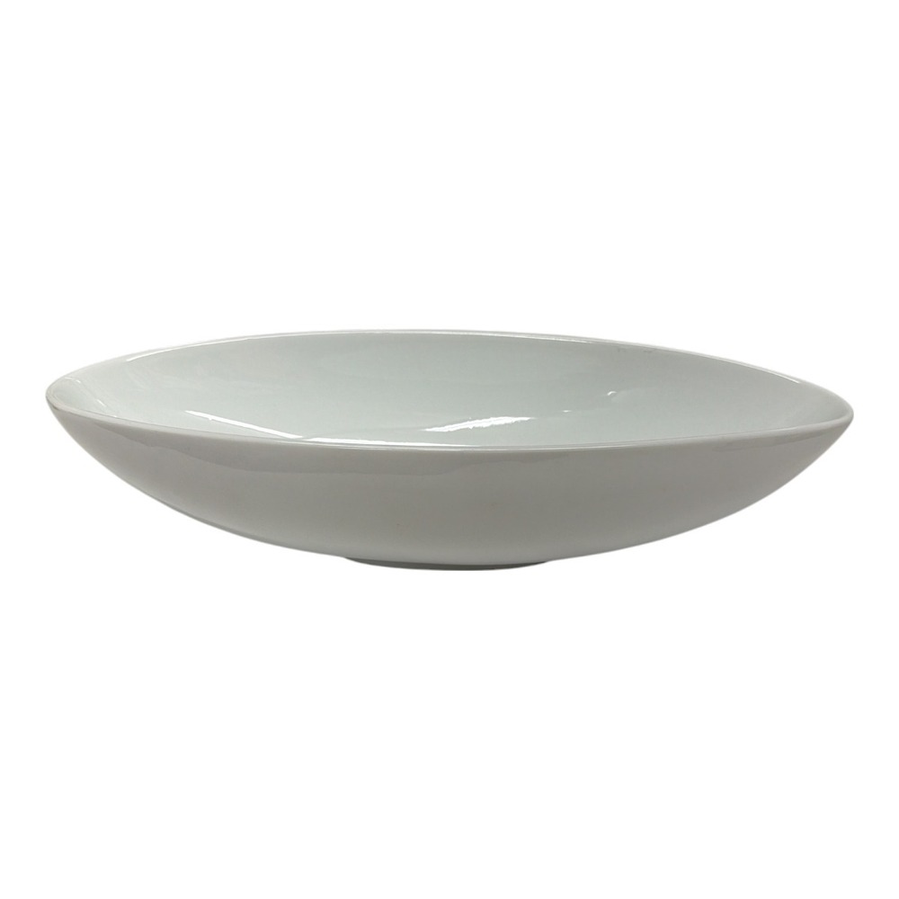 White Oblong Oval Serving Vegetable Bowl 11 5/8 x 4 1/2 x 3 EUC
